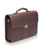 Bentley Handmade Brown Leather Briefcase