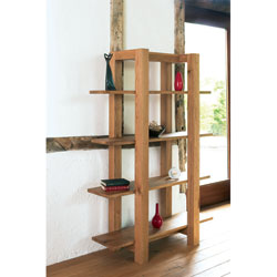 Bentley Lyon Oak Open Shelf Unit