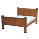 Pine shaker kingsize bed furniture