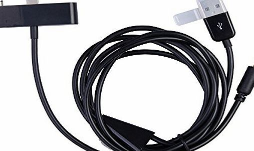 Bentleys Bargain Warehouse Car Audio Output Cable Data Charging USB AUX Adapter for iphone5S 5