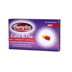 Cold & Flu Max Strength 16 Capsules