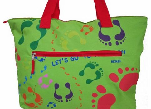 Benzi BEACH BAG Summer Bag ((BZ4013) Green 54x34x19 cm)