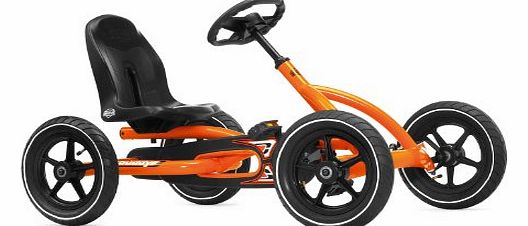 Berg Toys Ride On Kids Buddy Pedal Powered Go Kart - Orange