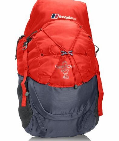 Berghaus Freeflow II 40 Backpack - Poppy Red/Carbon, One Size