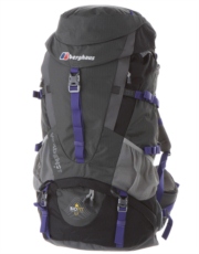Womens Verden 45 Plus 8 Rucksack - Coal and Jet