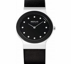 Bering Time Ladies Ceramic Black Watch