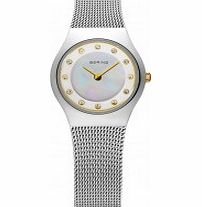 Bering Time Ladies Silver Mesh Watch