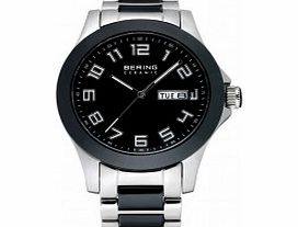 Bering Time Mens Ceramic Links Watch