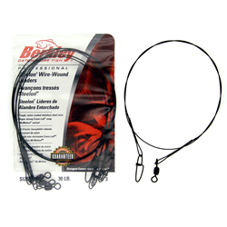 Wire Wound Steelon Leaders - 20lb - 12
