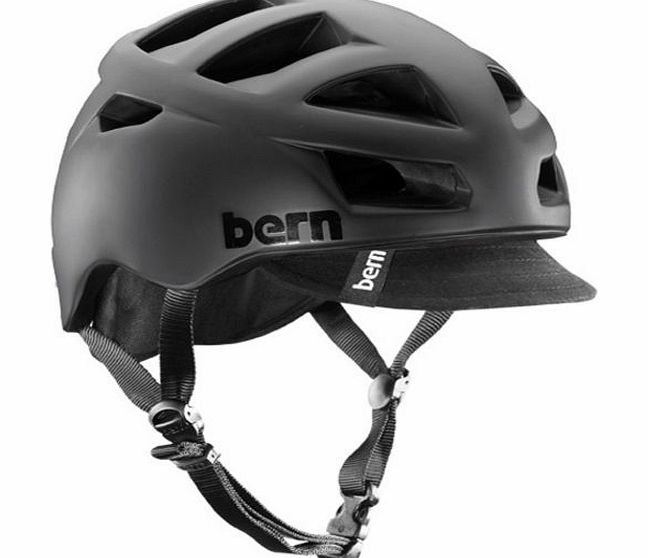 Bern Mens Bern Allston Zipmold Helmet - Matte Black