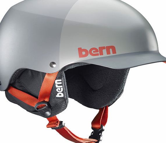 Bern Mens Bern Baker Helmet - Matte Grey