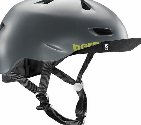 Bern Mens Bern Brentwood Helmet - Satin Charcoal