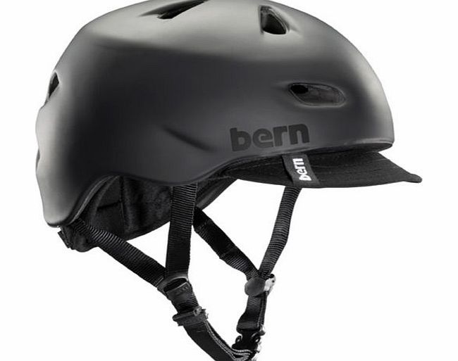 Bern Mens Bern Brentwood Zipmold Helmet - Matte Black