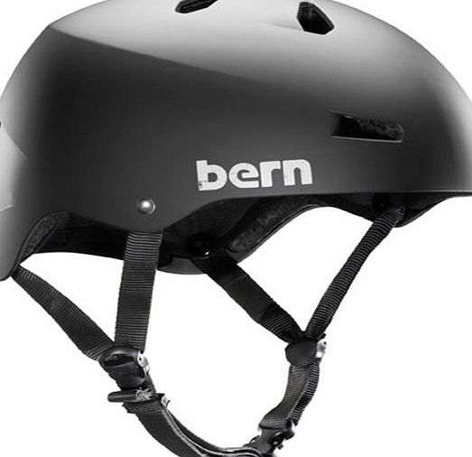 Bern Mens Bern Macon EPS Helmet - Matte Black