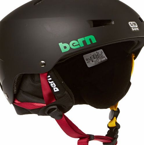 Bern Mens Bern Macon Helmet - Matte Black