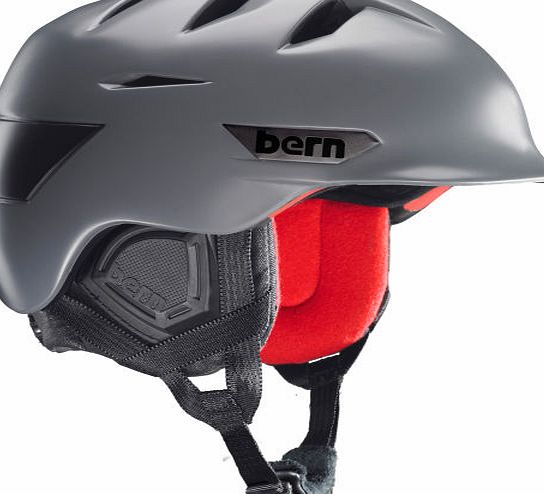 Bern Mens Bern Rollins Helmet - Satin Gunmetal