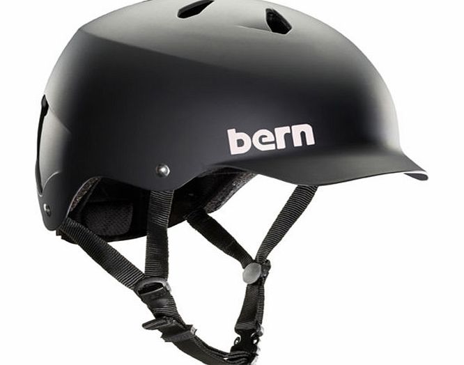Bern Mens Bern Watts EPS Helmet - Matte Black