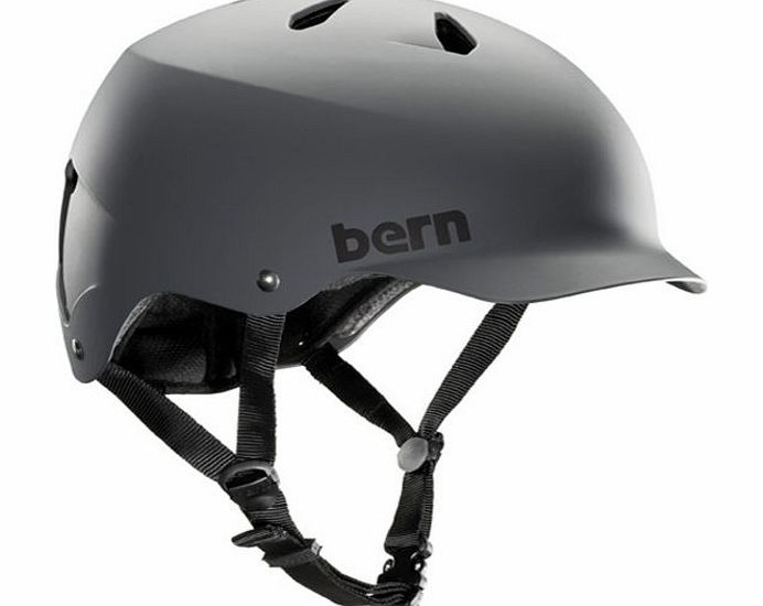 Bern Mens Bern Watts EPS Helmet - Matte Grey