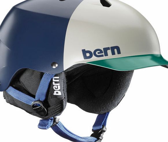 Bern Mens Bern Watts Helmet - Navy Blue Hatstyle