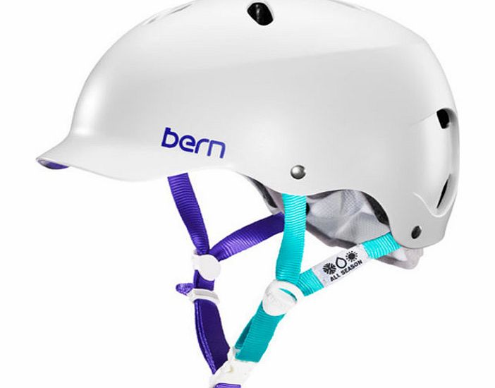 Bern Womens Bern Lenox EPS Helmet - Satin White