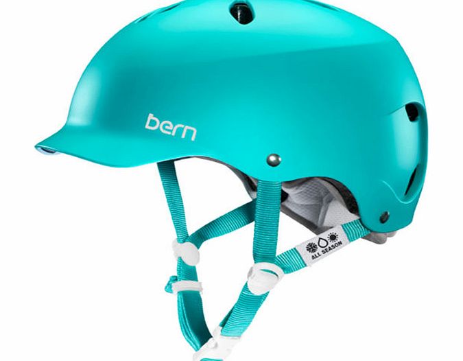 Bern Womens Bern Lenox H2O Helmet - Matte Turquoise
