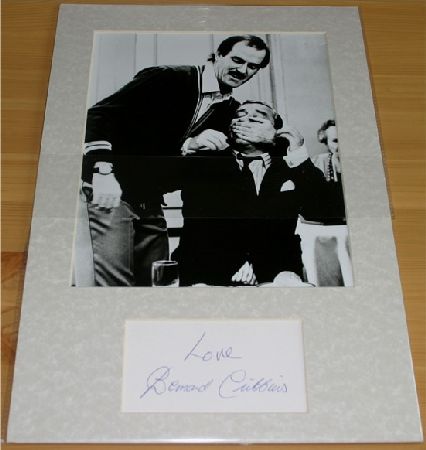 CRIBBINS MOUNTED SIGNATURE (FAWLTY