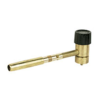 Adjustable Swirl Flame Turbo Torch - MAP/Propane Gas Torch Head With Trigger Ignition For Brazing, Soldering