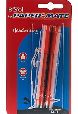 Handwriting Pen, Pack of 2, Black