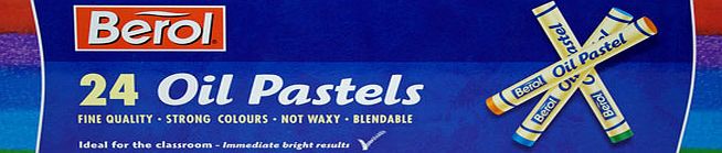 Berol Oil Pastels Pack of 24 S0380330