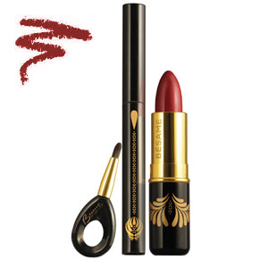 Besame Cosmetics Voluptuous Lip Colour Set - Red Velvet