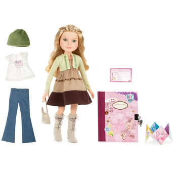 Friends Club 18` Doll and Journal -
