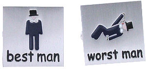 Best Man / Worst Man Cufflinks