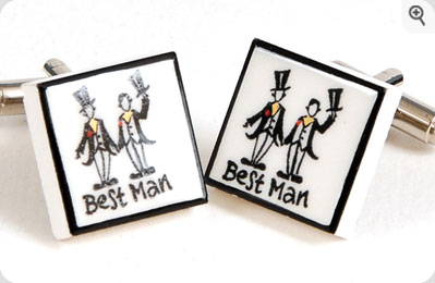 Best Man Special Day Cufflinks
