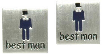 Best Man Tophat Cufflinks