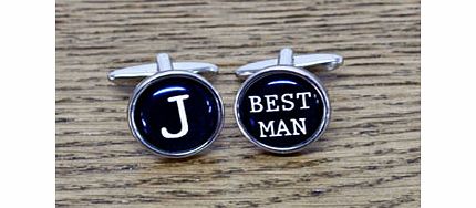 BEST Man Typewriter Key Cufflinks