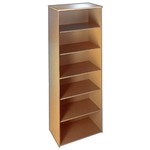 BEST Selling Budget 1790mm High Bookcase-Beech