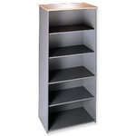 Selling Budget 1790mm High Bookcase-Limed Oak