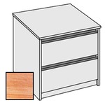 BEST Selling Budget Desk End 2 Drawer Side Filing Cabinet For Return of Ergonomic Desk-Limed Oak