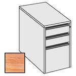 BEST Selling Budget Desk End 3 Drawer Pedestal For Return of Ergonomic Desk-Limed Oak