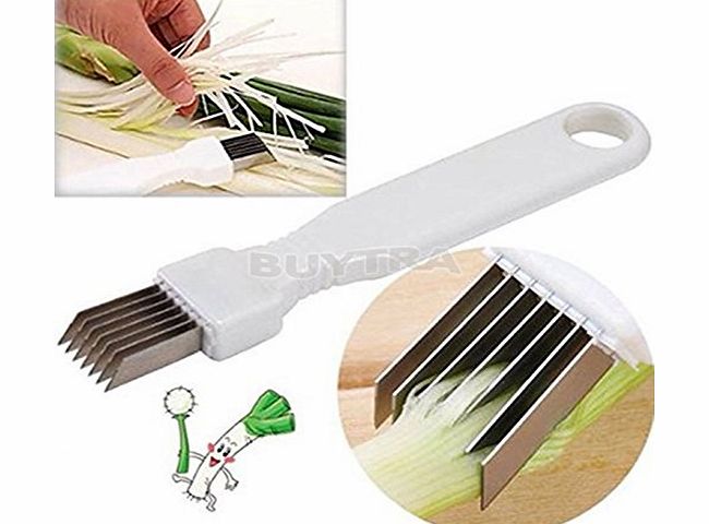 BESTIM INCUK NEW SALE Kitchen Onion Vegetable Cutter Sharp Scallion Cutter Shred Tool Slice