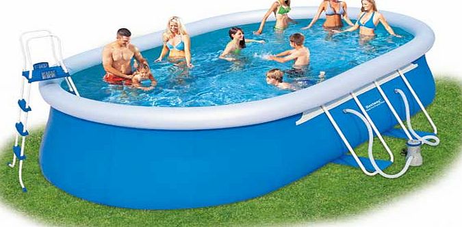 Bestway 20 Oval Fast Set Pool Set
