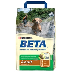 Beta Adult Complete Dog Food with Chicken and#38; Rice 3kg
