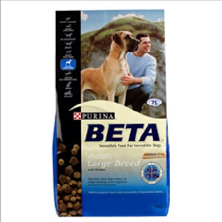 Beta Large Breed Adult Complete Dog Food with Chicken 15kg