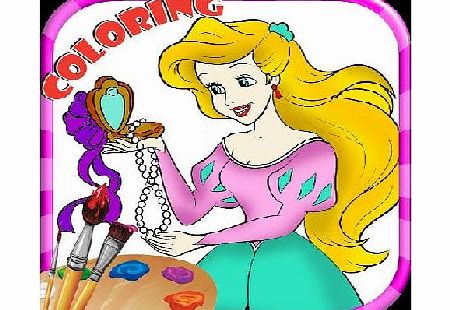 Princess Coloring, painting