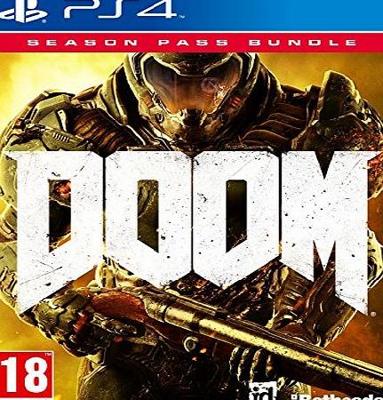 Bethesda Doom Game   Season Pass Bundle (Exclusive to Amazon.co.uk) (PS4)