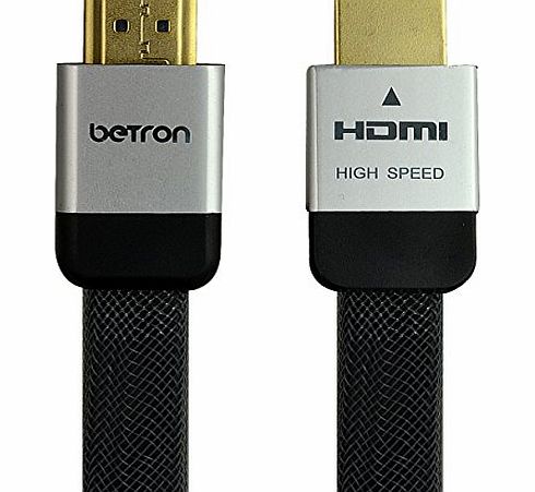 1M HDMI to HDMI Cable Gold Connectors For Use With 1080p Freeview HD box, HD TVs / Xbox 360 / PS3 etc by Betron