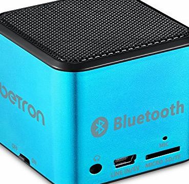 Betron Portable Rechargeable Bluetooth Speaker , Wireless Speaker for iPhone, iPad, iPod, Samsung, Mobile Phones, Tablets PC, Laptops, Ultrabook 