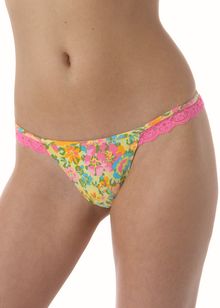 Cotton Stretch low-rise thong