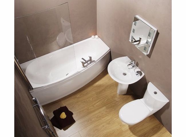 Better Bathrooms Prima Spacesaver Bathroom 3 Piece Suite