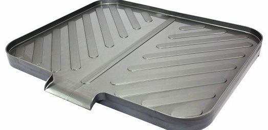Space Saving Silver Worktop Drainer Tray
